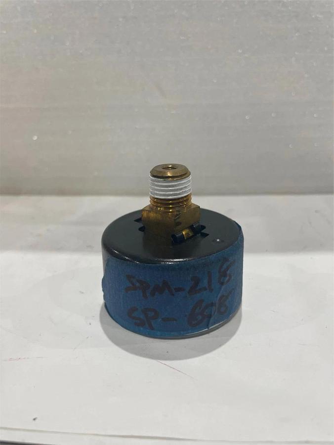 Used SMC, Pressure Gauge, 0-160 PSI, Used
