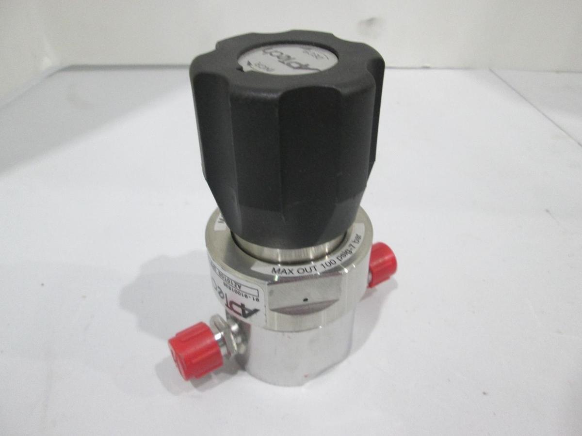 Used APTech, AZ1010S 3PW MV4 MV4 IV4, 1/4 VCR 3 Port Regulator, Used