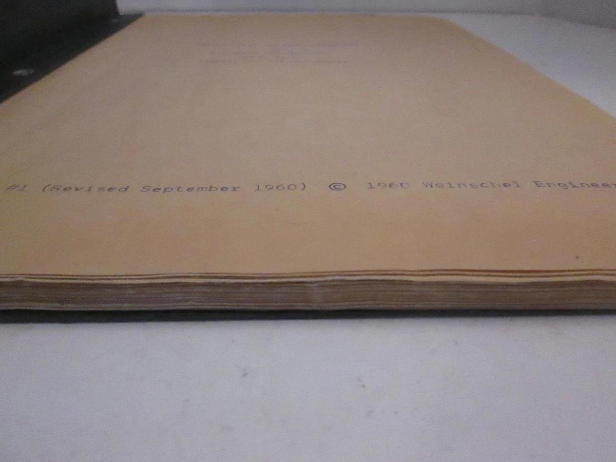 Used Weinschel Bolometer PreAmplifier Model BA-1C Parts Breakdown Instructions, Used