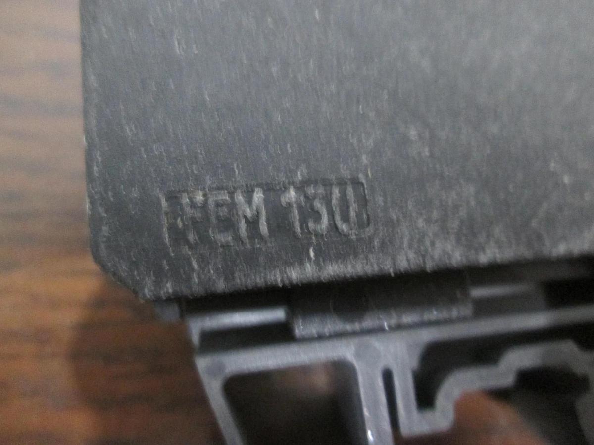 Used Entrelec, FEM 13U, Black Terminal Block, Used, Lot of 6