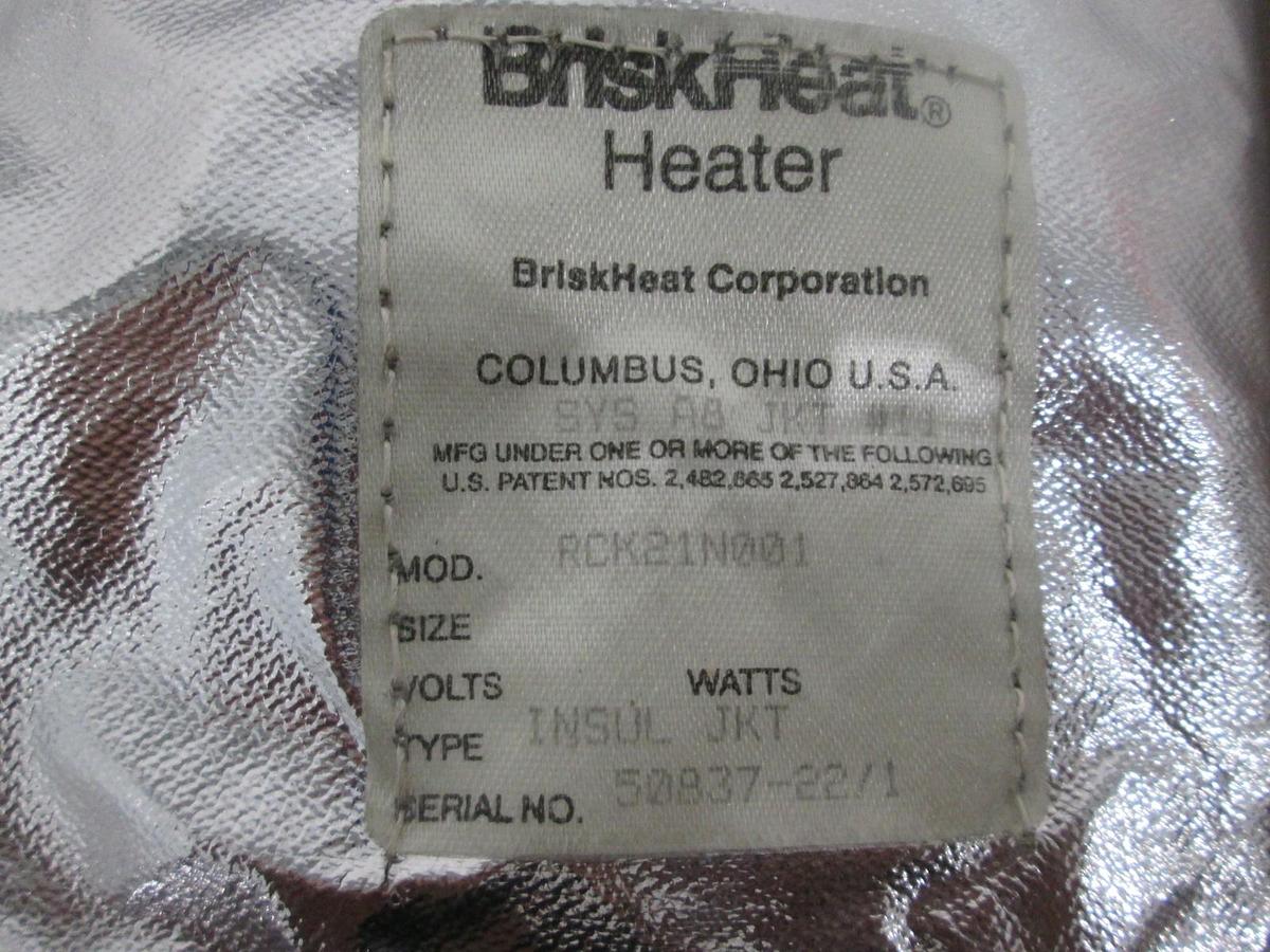 Used BriskHeat, RCK21N001, Insulator Jacket, Used