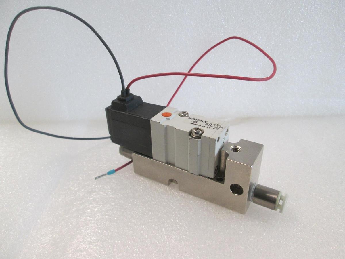 Used SMC, NVKF334W-5G, Solenoid Valve Assy, Used