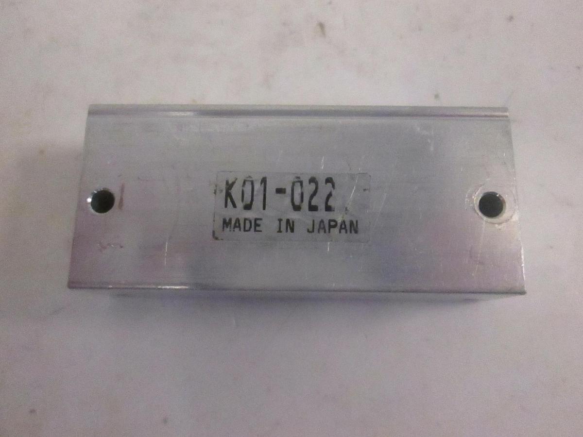 Used SMC K01-022, 3 Position Manifold Block for Valve, Used