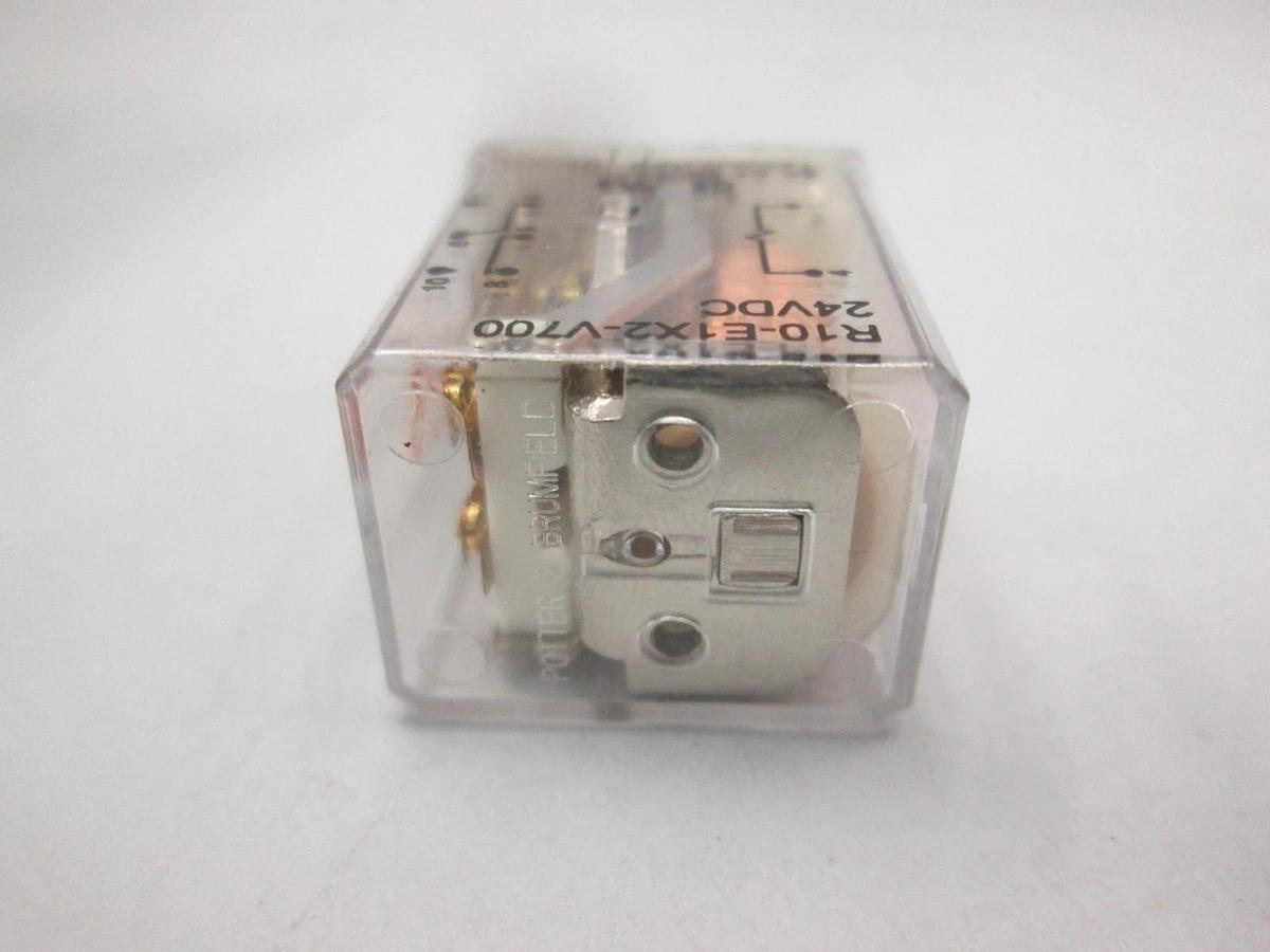 Used Potter & Brumfield, R10-E1X2-V700, 24VDC Relay, Used