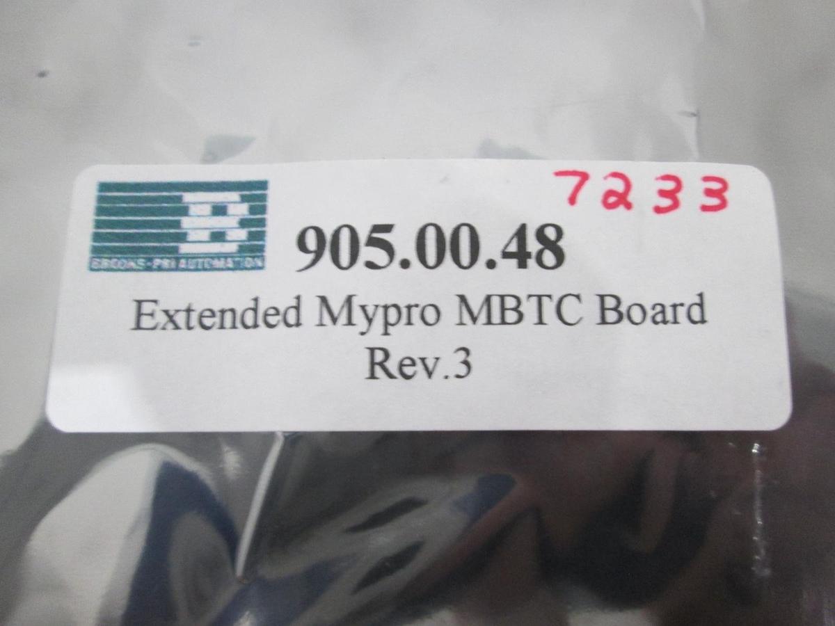 Used Brooks Automation, 501.01.80, Extended Mypro MBTC Board, New
