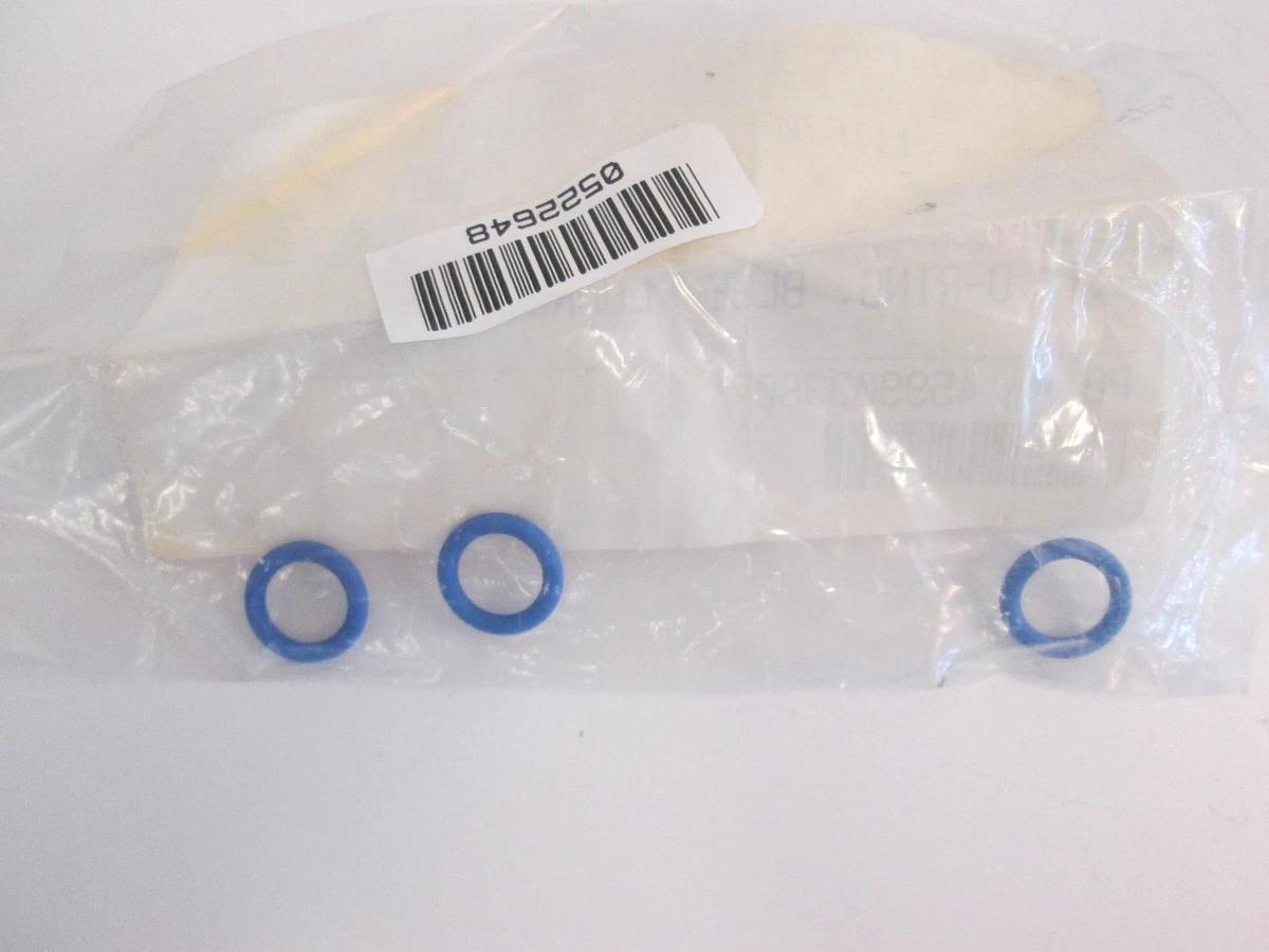Used California Seal, 111F70, Blue Fluorosilicone -111, O-Ring Lot of 3