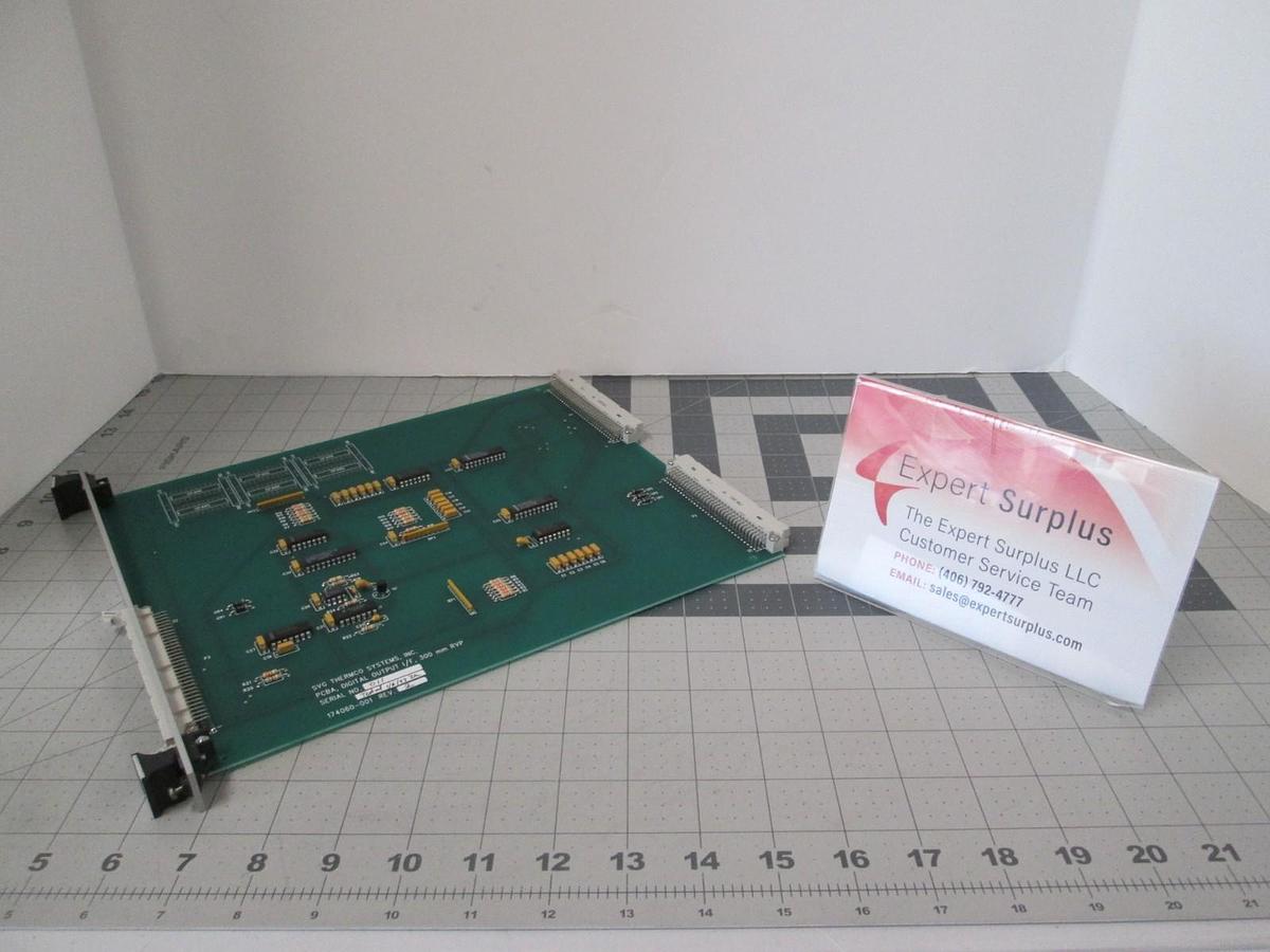 SVG Thermco, 174060-001, Digital Output, I/F, 300M, PCB Assy, New