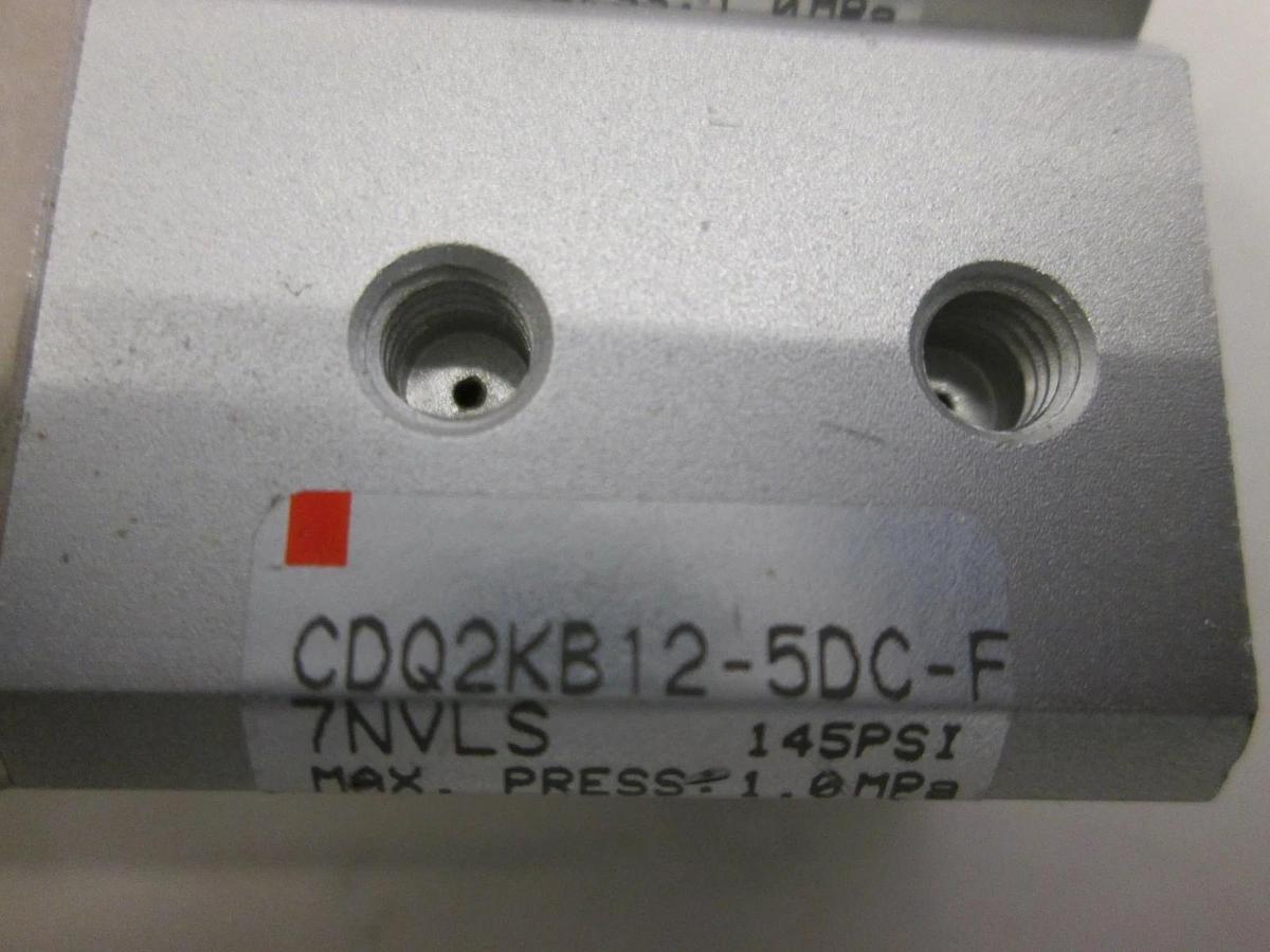 Used SMC, Air Slide Cylinder, CDQ2KB12-5DC-F, Used, Lot of 4