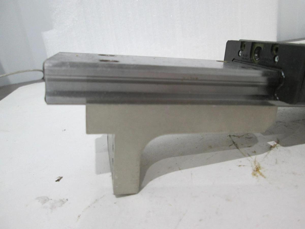 Used THK, SHW27, Linear Slide Block w/ Guide Rail, Used