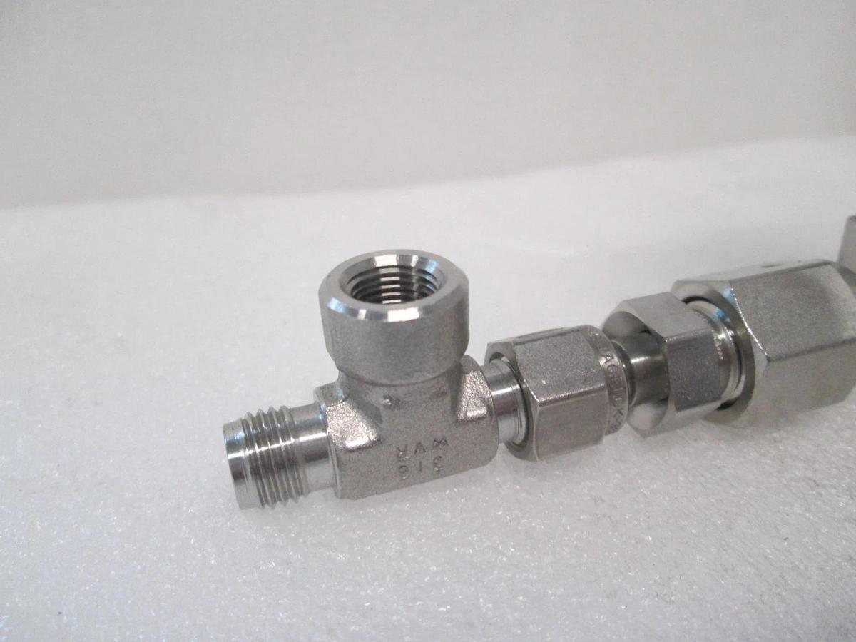 Used Swagelok, 6LVV-DPFR4-P-C, 1/4" FVCR Valve Assy, Used