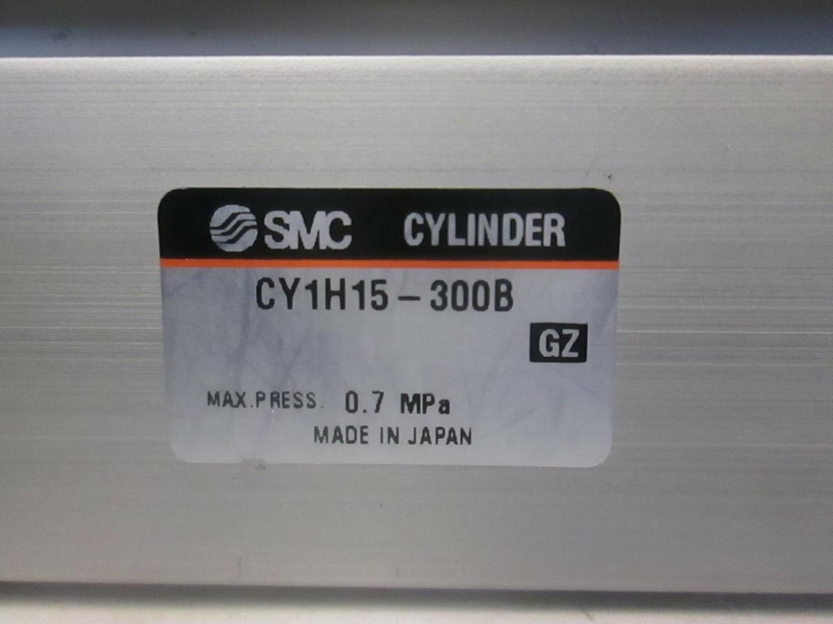 Used SMC, Pneumatic Cylinder, CY1H15-300B, Used