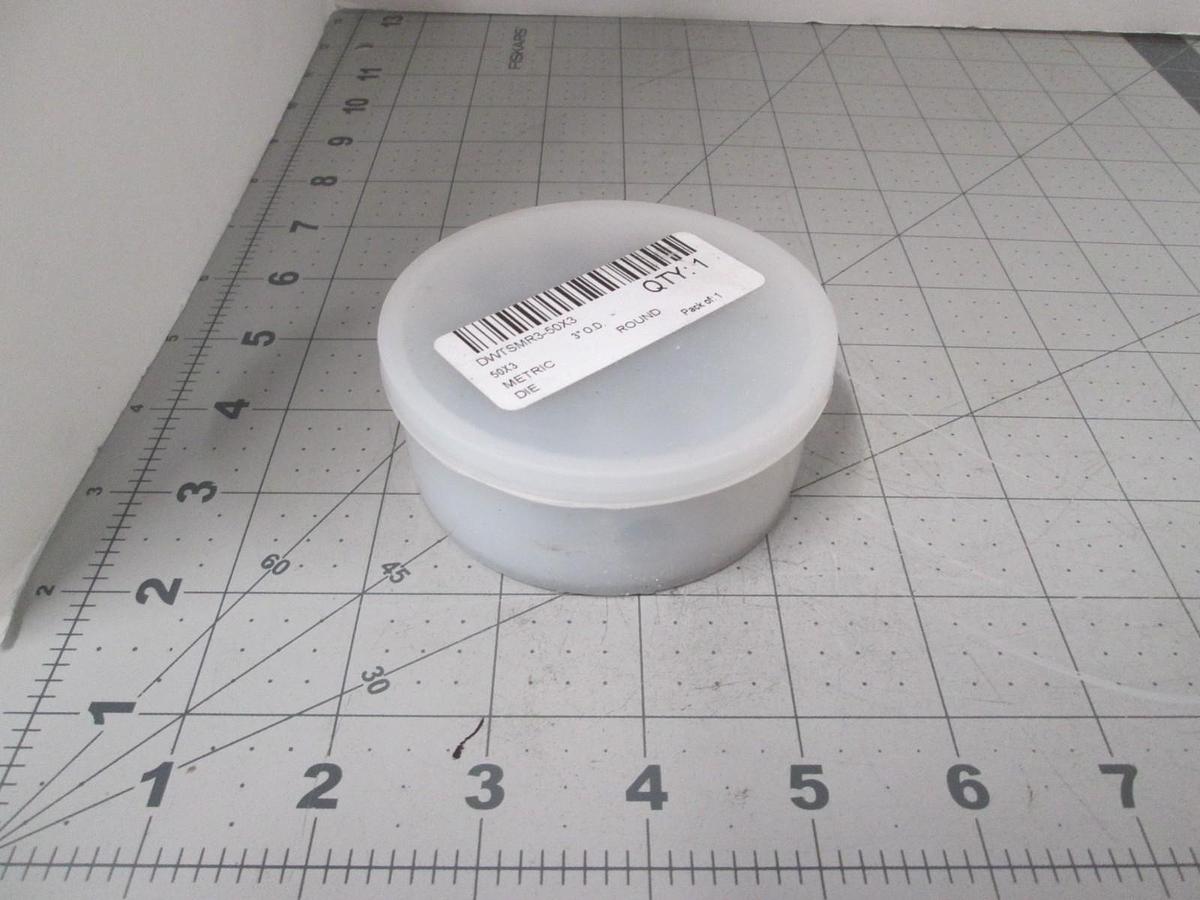 Used Drill America, DWTSMR3-50X3, 3" OD, Round Die, New
