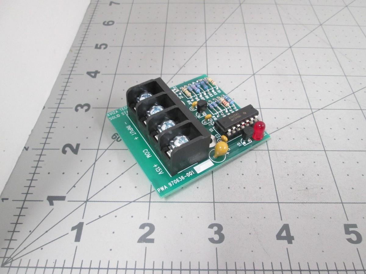 Used Aviza Technology, 970636-001, Solid State Relay Firing Board, New