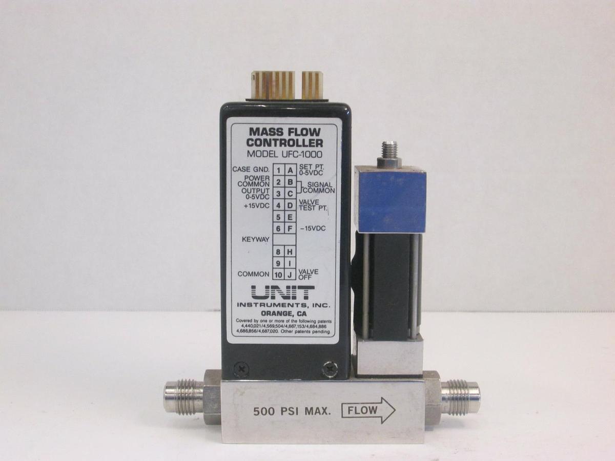 Used Unit UFC-1000, MFC, Mass Flow Controller, NH3, 300 SCCM, Used