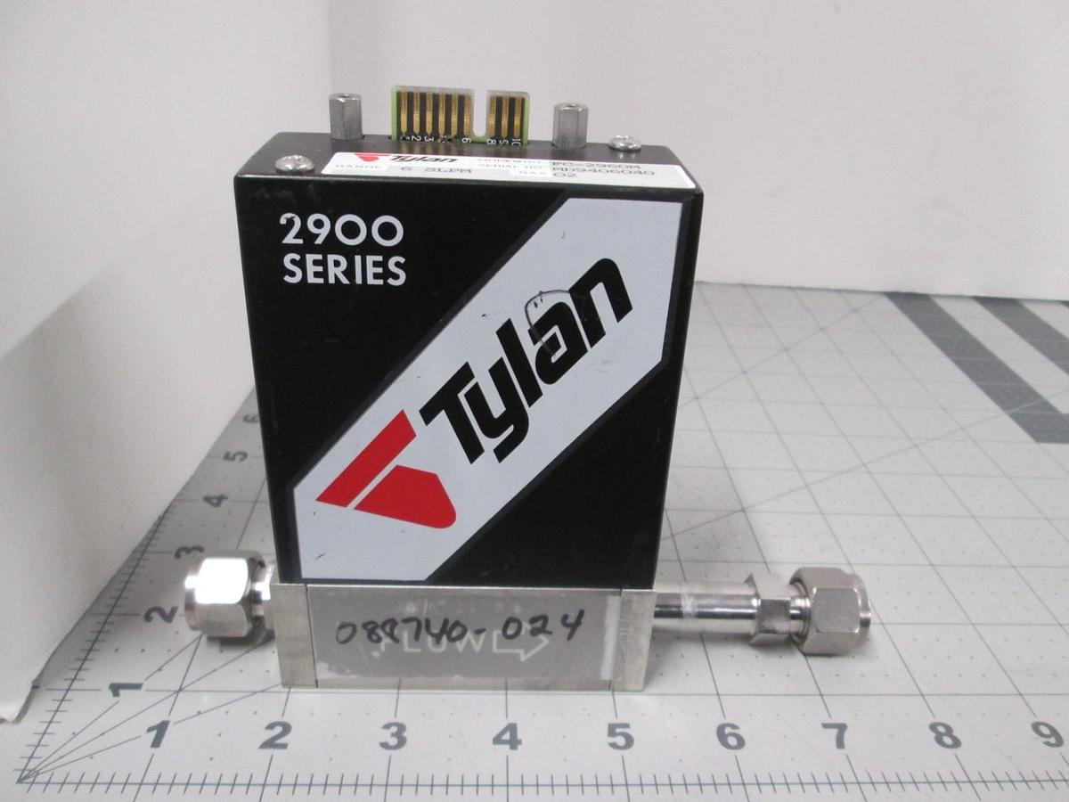 Used Tylan, FC-2960M, 6 SLPM, O2, Mass Flow Controller, New