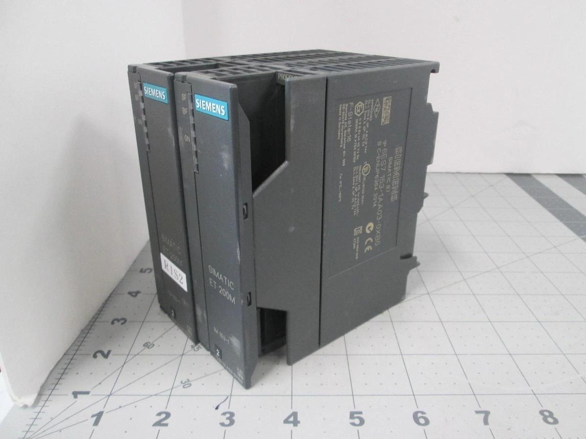Used Siemens, Simatic S7, 6ES7 153-1AA03-0XB0, Used, Lot of 2