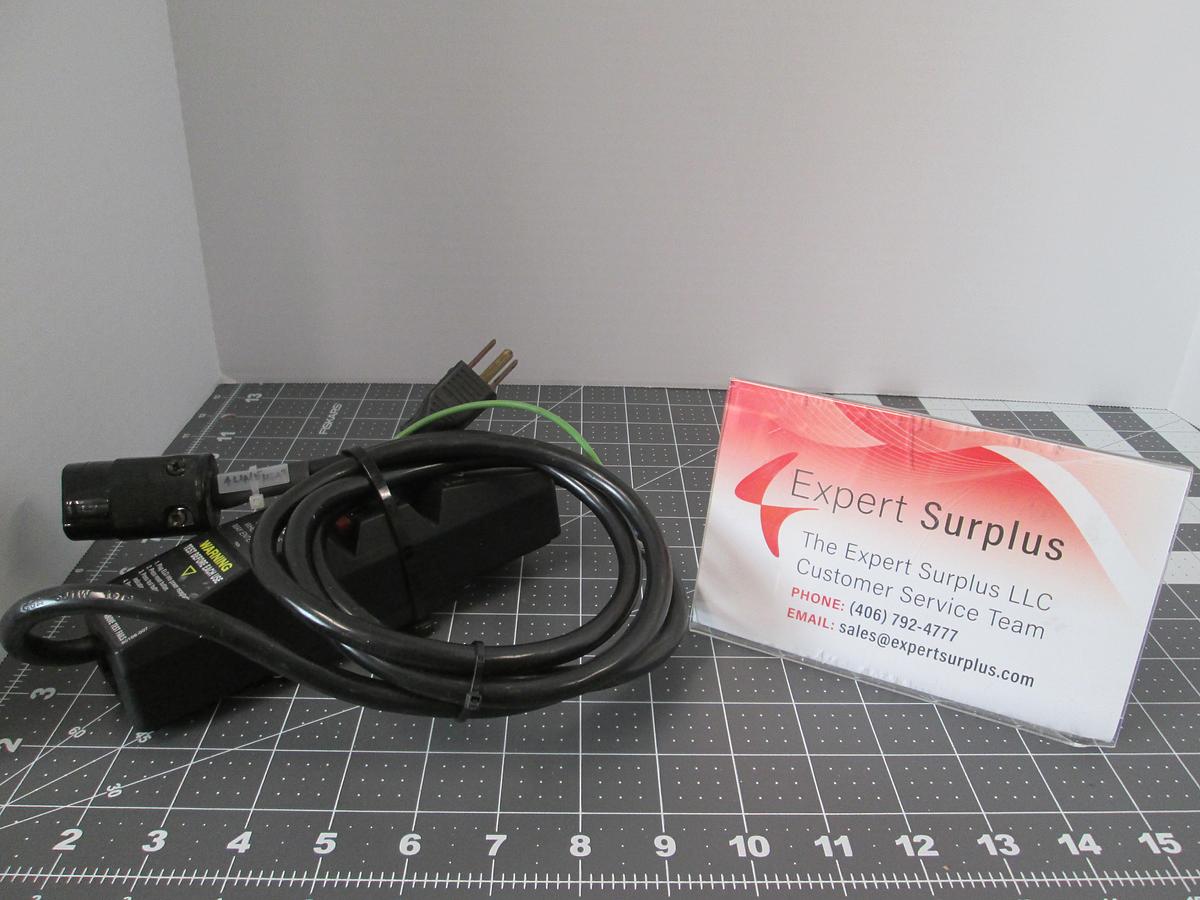 Used MKS, HPS, 43PWRCORD04, 6ft 120VAC 12A 1440W GFELCI Power Cord