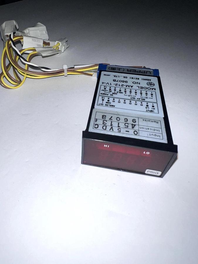 Used ASAHI KEIKI CO. , LTD. AM-212-1V-4, NO. 9607B, Used