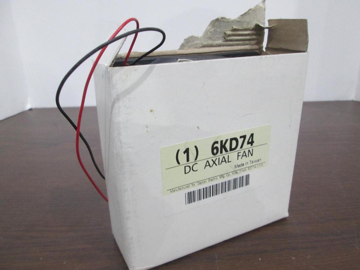 Used Dayton, Model 6KD74, DC Axial Fan, 24V, New