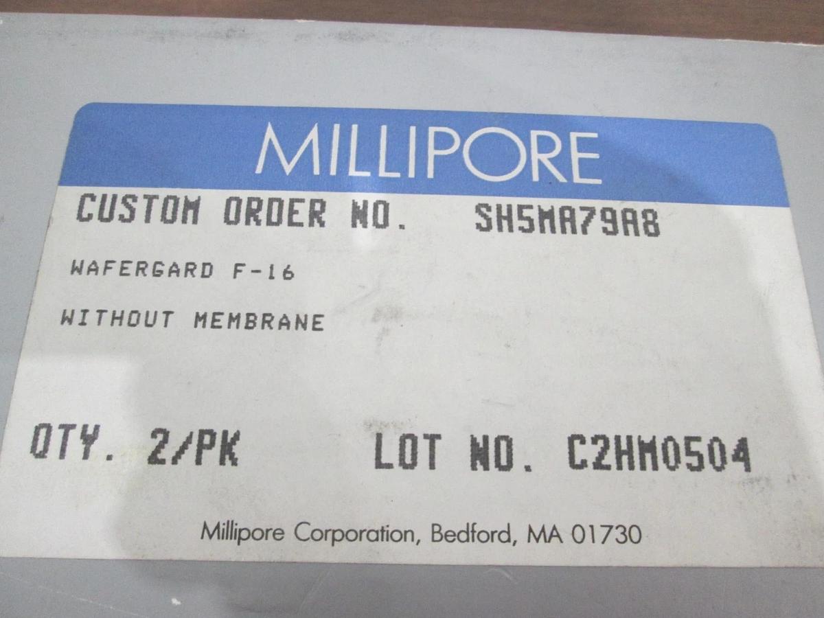 Millipore, Wafergard F-16, Disposable Filter, New, Lot of 2