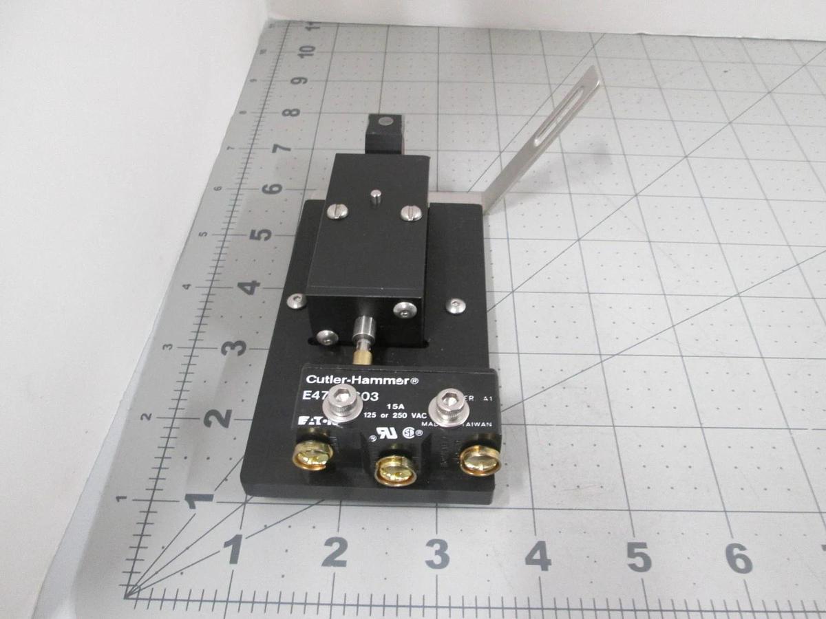 Watkins Johnson, 928491-001, Limit Switch Assy, Tracking Belt Right, New