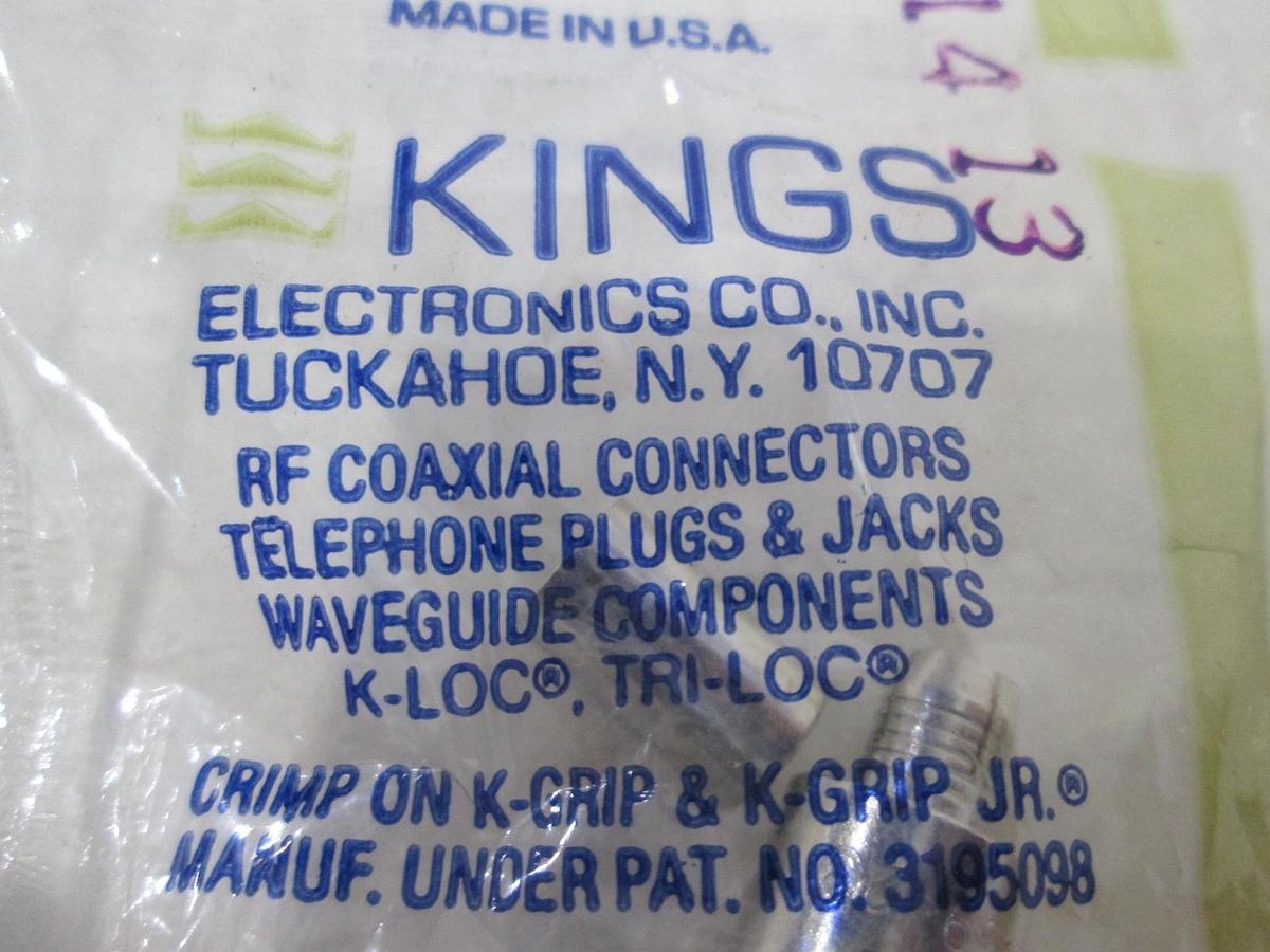 Used Kings Electronics, 8514 13, BNC Connector HV Cable, Rec, New