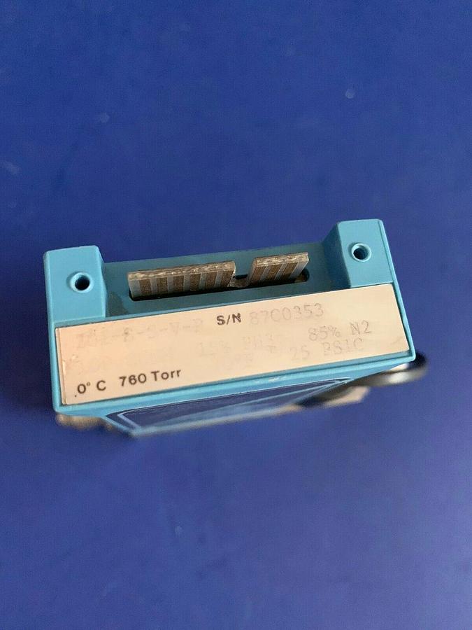 Used Porter Mass Flow Controller 201-SSVP, 100 SCCM, 15% PH3/85% N2, Used