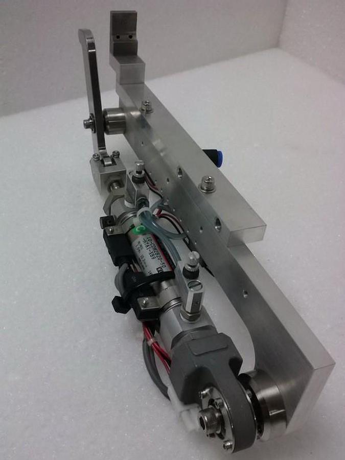 Used TEL Tokyo Electron SMC Cylinder with 145psi Pneumatic Valve, Loader Unit, Used