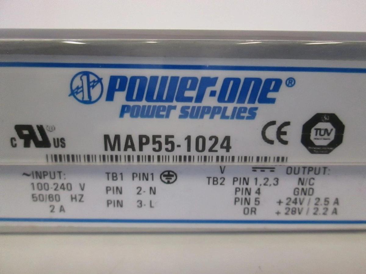 Power One, MAP55-1024, Power Supply, New
