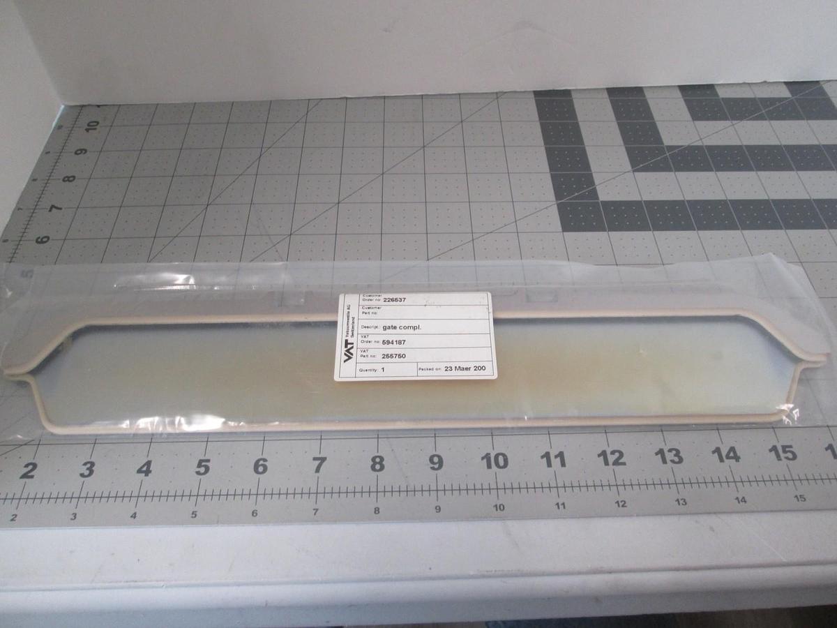 Used VAT, 255750, Valve COML. Gate, New