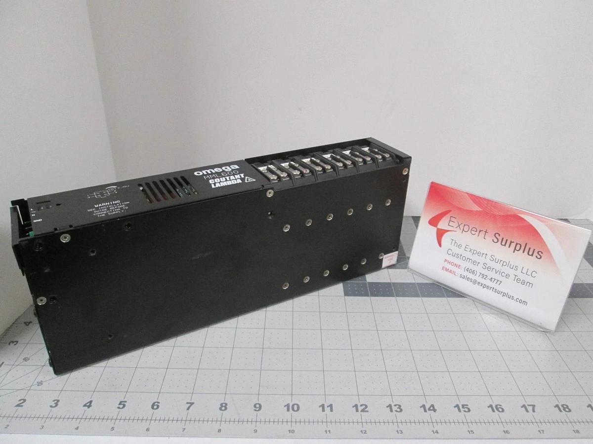 Used Lambda, Omega MML600 Power Supply, Used