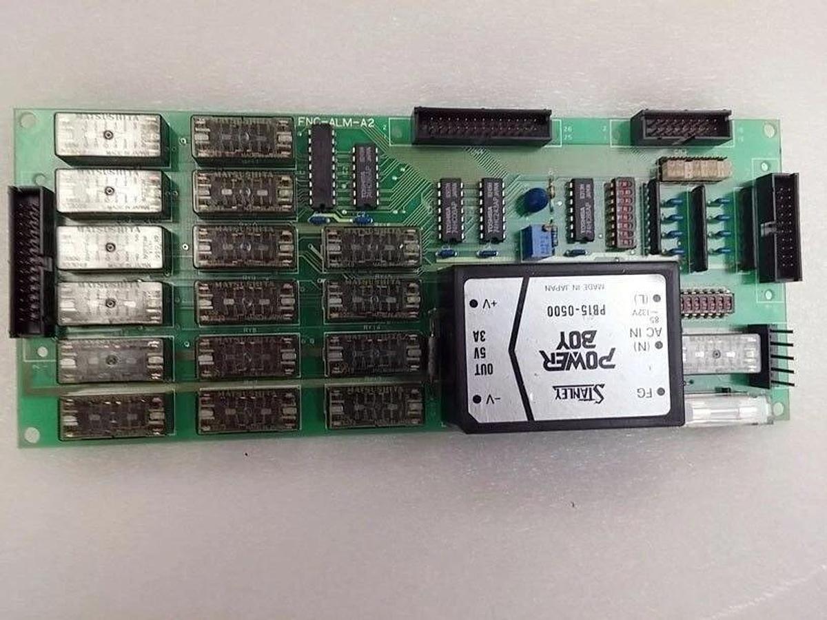 Used TEL Tokyo Electron FNC-ALM-A2 PCB Assy for Model 120 Controller, Used