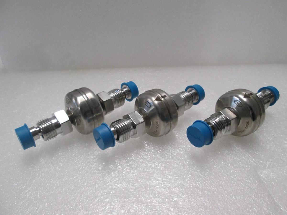 PALL, GLFF4400VMM4, In-Line Filter, 3000 PSIG, New, Lot of 3
