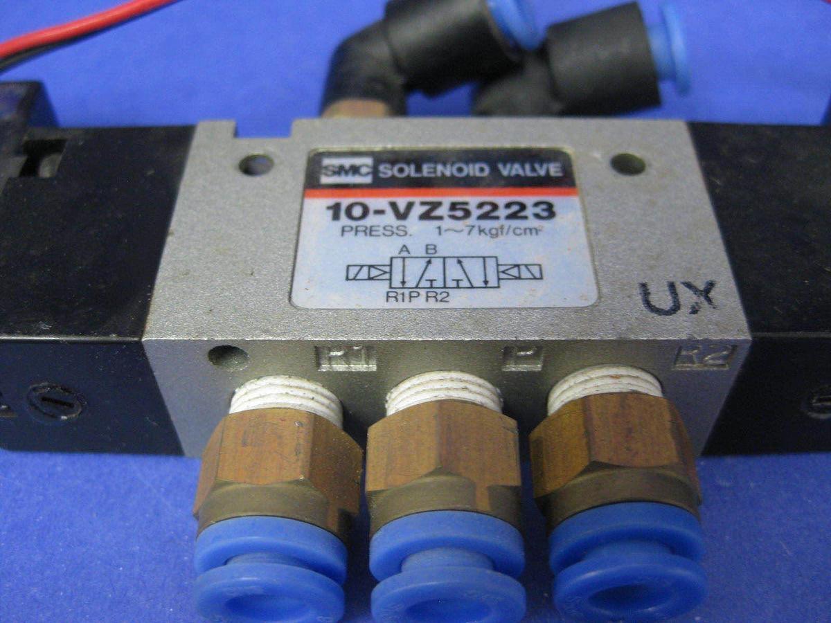 Used SMC 5 Port Solenoid Valve 10-VZ5223