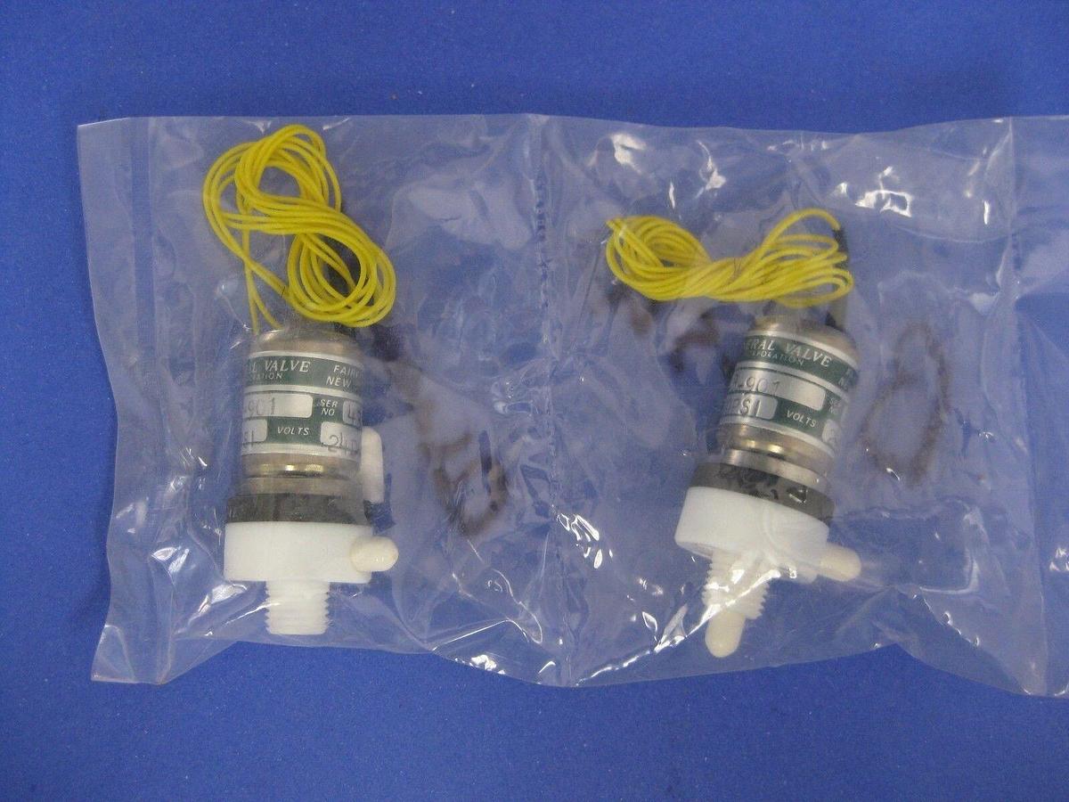 General Valve 2-8-901 Solenoid Valve 0-30 PSI, 24VAC, NWOB - LOT of 2