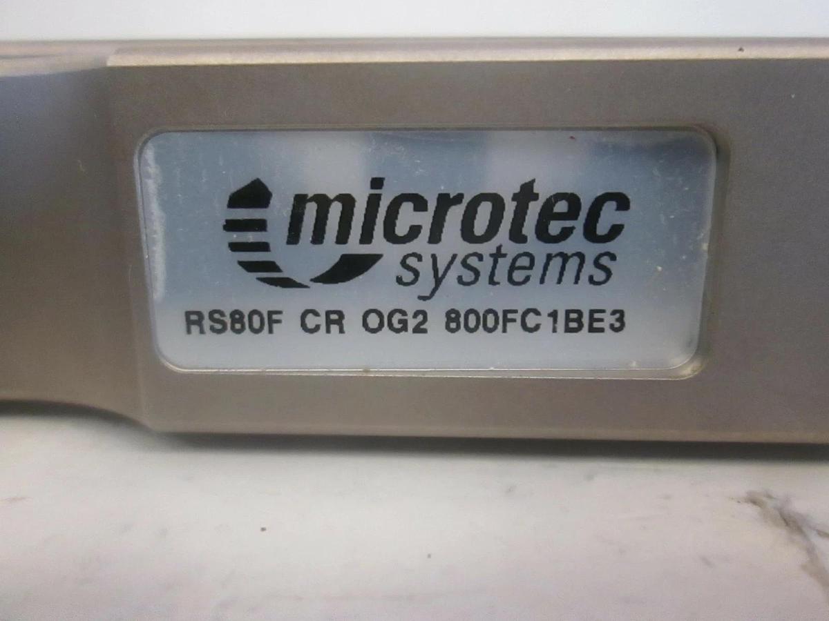 Used Microtec Systems, CR RS800F Microdrive RS Transducerized Screw Tightening, Used