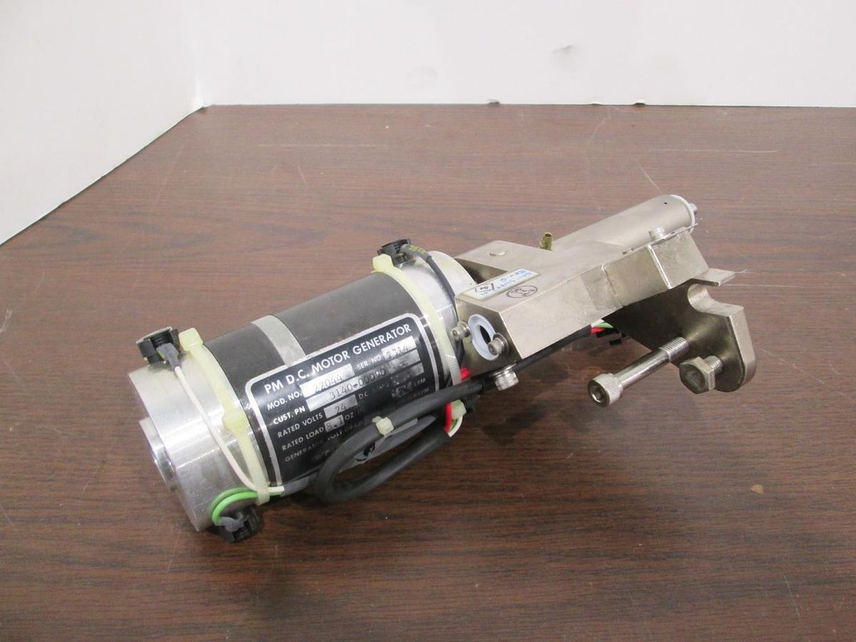 Used PM D.C. Motor Generator, Model 22044, 24V, 8.1oz Load, Motor Assy, Used