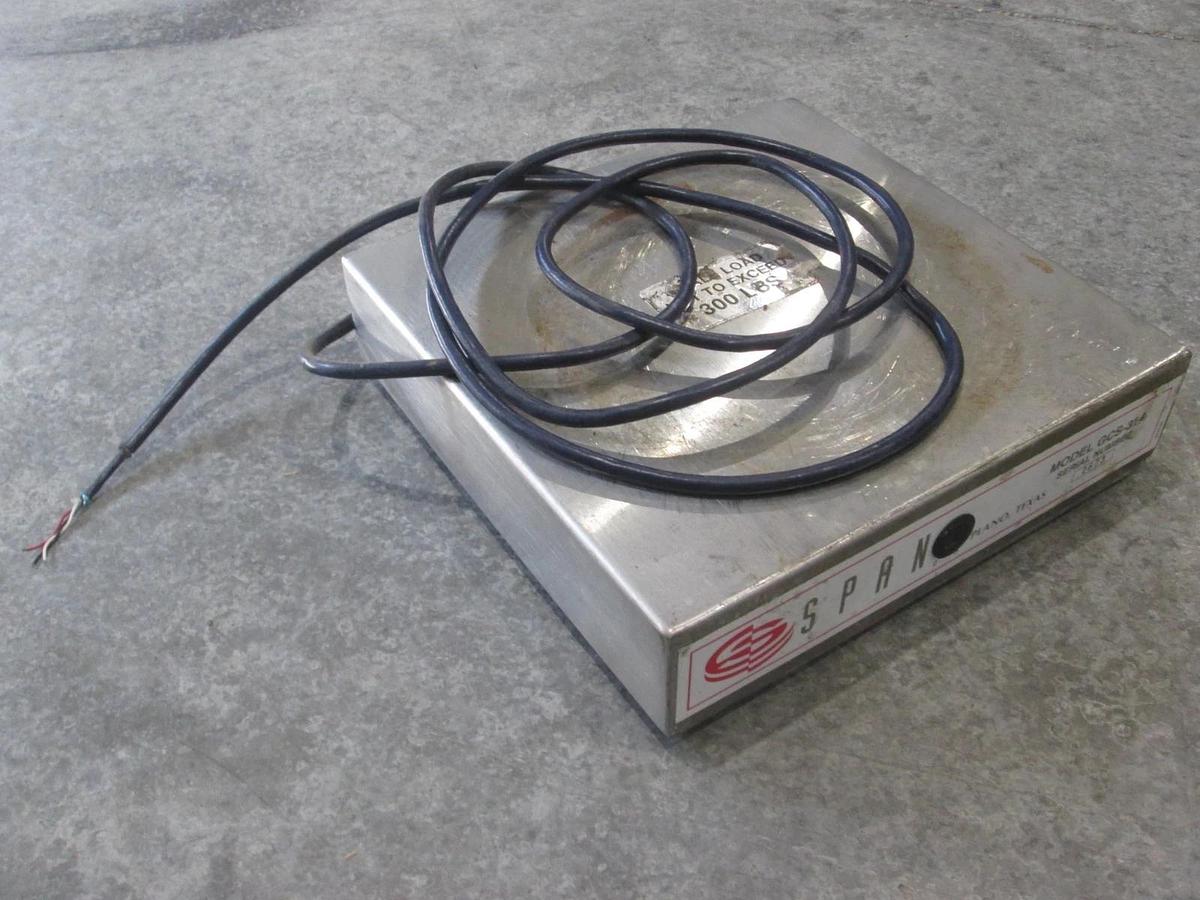 Used Span, Model GCS-314, 300LB Max Scale, Used