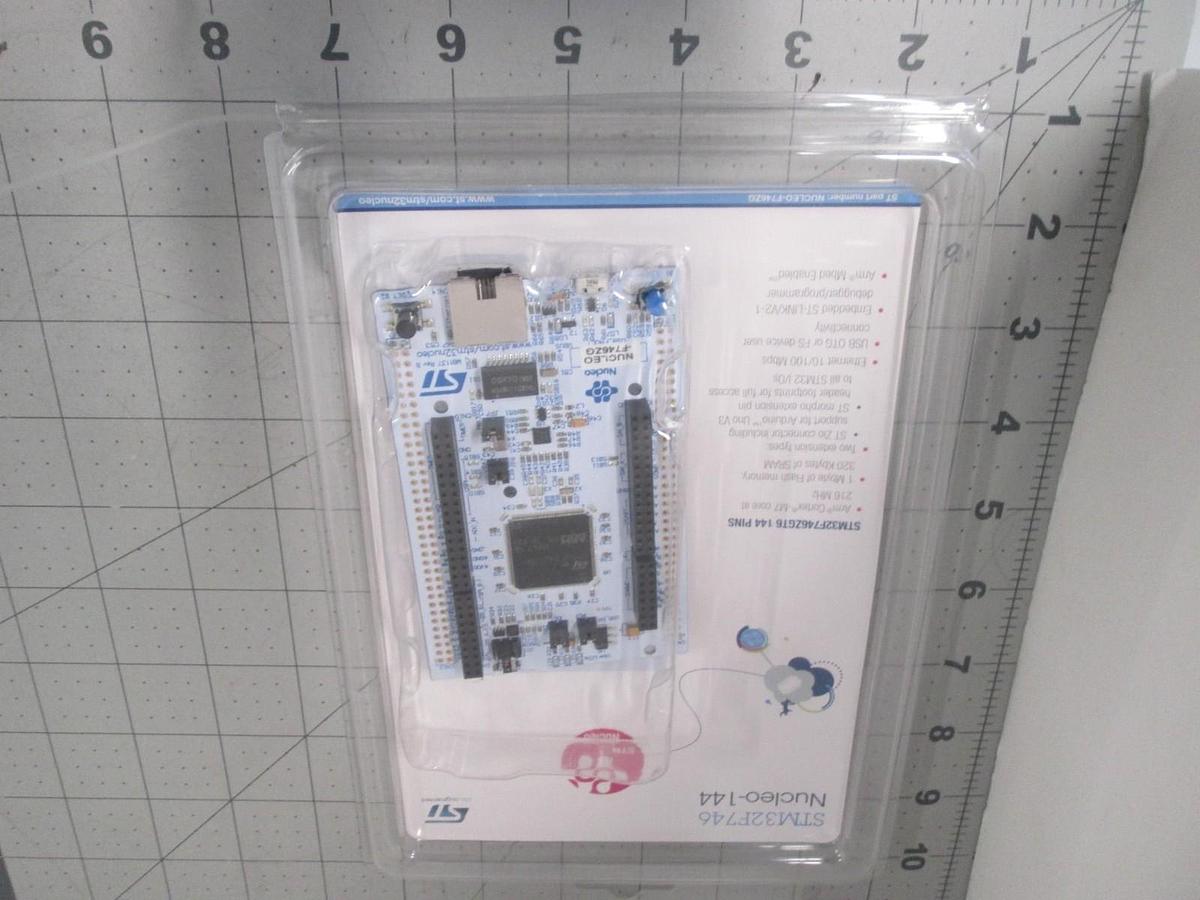 Used STM Microelectronics, Nucleo-144, STM32F746, Microcontroller Board, New