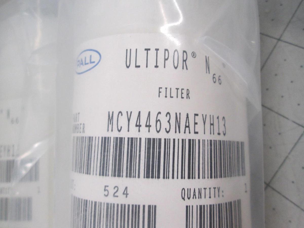 Pall, Ultipor, Fiilter Cartridge, MCY4463NAEYH13, New, Lot of 2