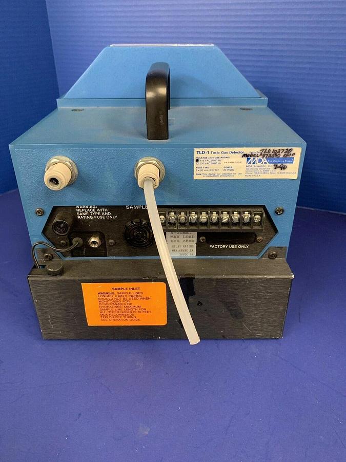 Used MDA Scientific TLD-1 Toxic Gas Detector, Used