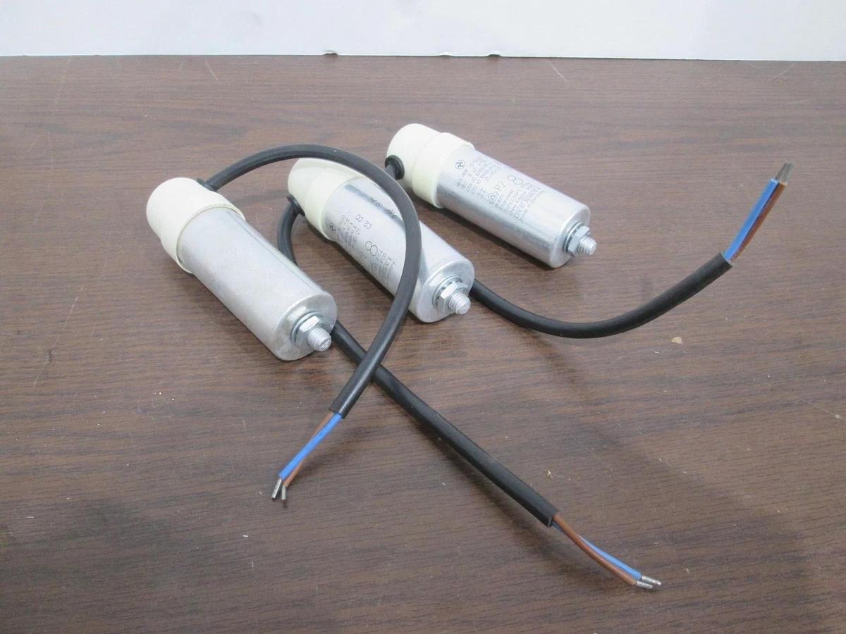 Used Pflanzenol Schutzart, MKB MKP, 8/500 Capacitor, Used, Lot of 3