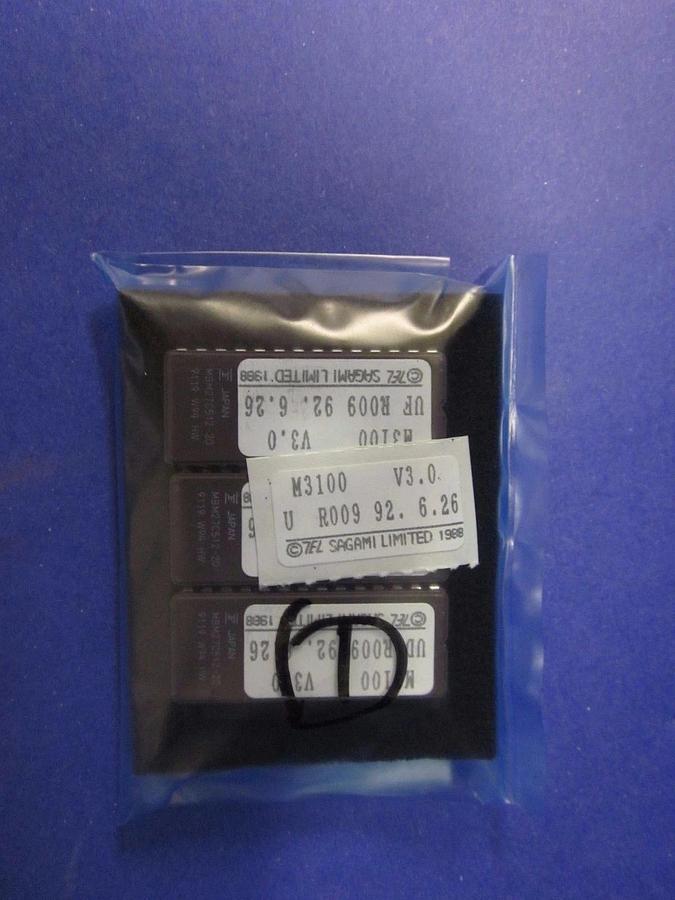 TEL Tokyo Electron Limited ROM / EPROM for M3100, MBM27C512-20, Lot of 3, New