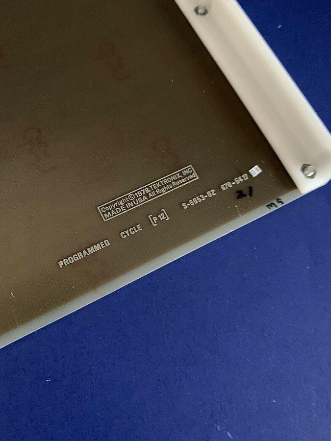 Used Tektronix 670-5417-01 Programmed Cycle PCB, Used