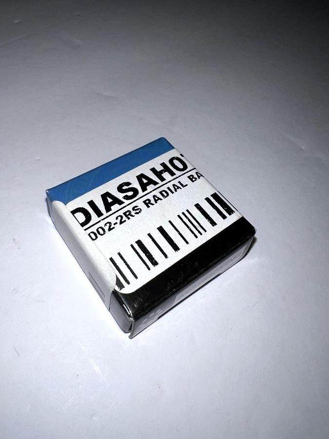 AXIS DIASAH076 6002-2RS Radial Ball Bearing 15X32X9, New