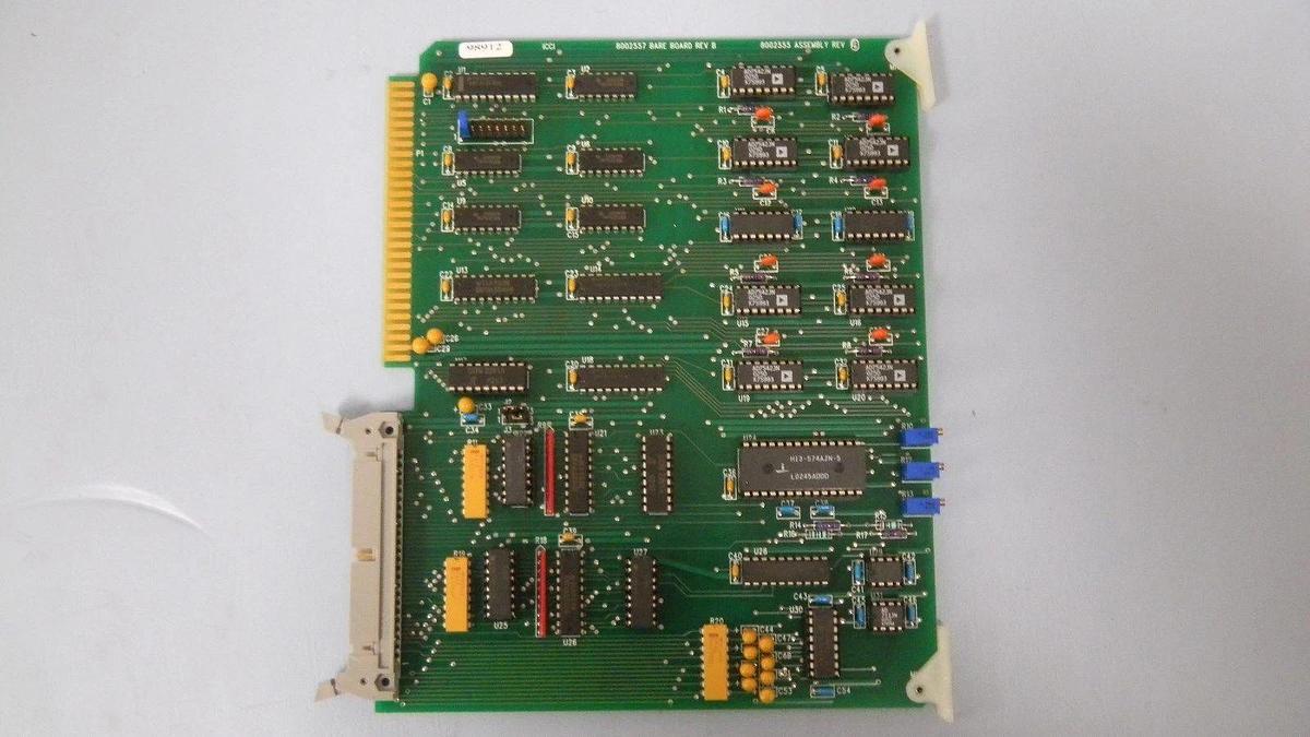 Used ICCI Card Cage, 8002565 Rev D, 8001405 Rev C, 8002555 Rev 3, 8002645 Rev B