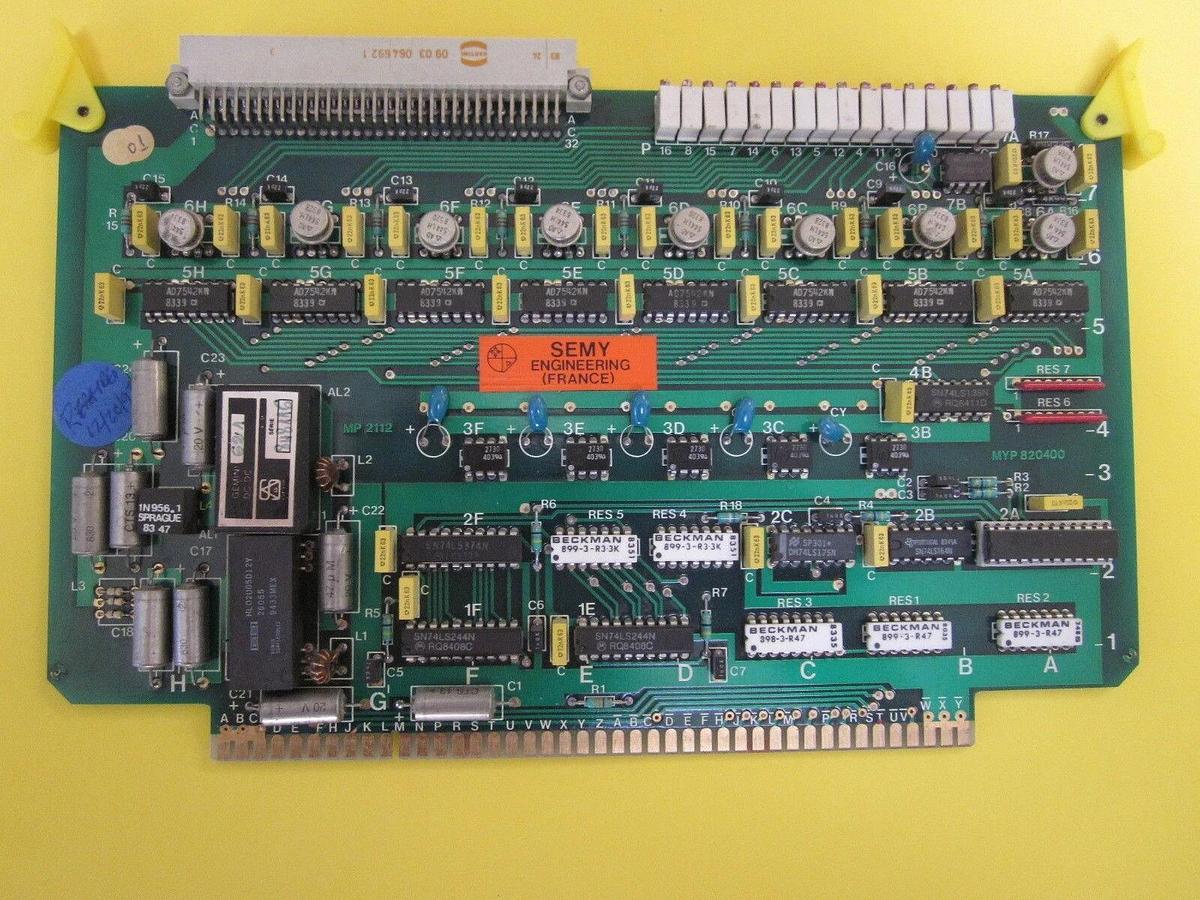 Used Semy Engineering MYP 820400 Board