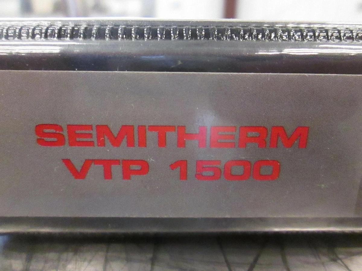Used Semitool Semitherm VTP-1500 Manual, Used