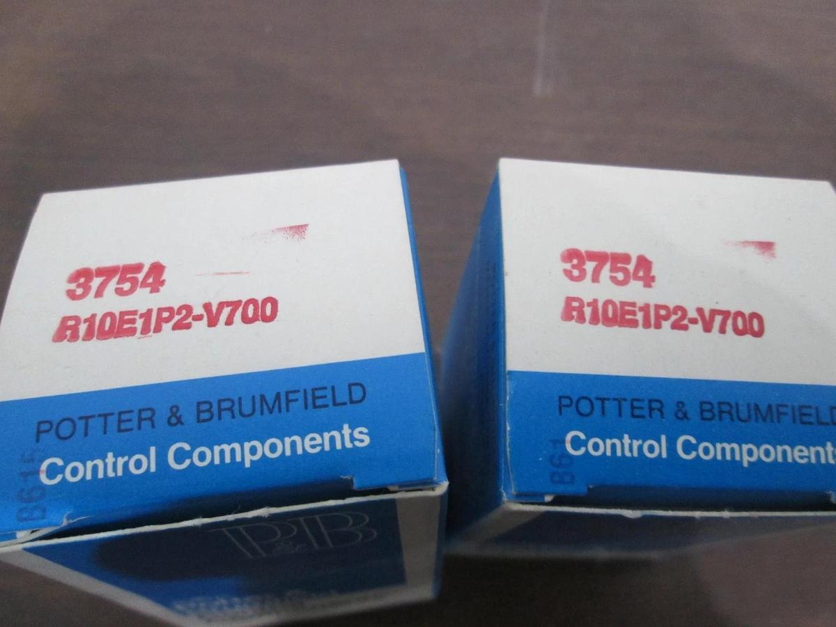 Potter & Brumfield, R10E1P2-V700, Relay, New, Lot of 2