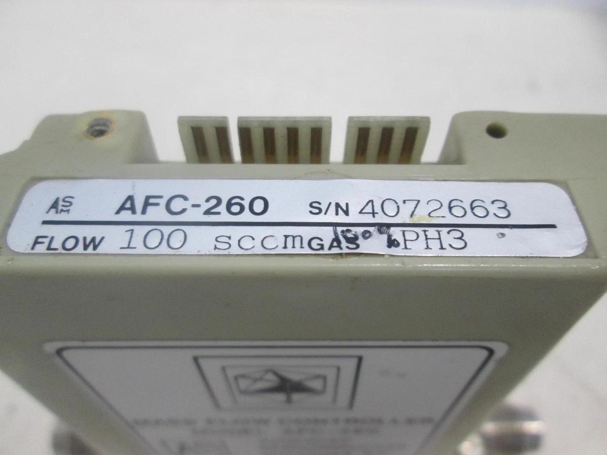 Used ASM, AFC-260, Mass Flow Controller, 100 SCCM, PH3, Used